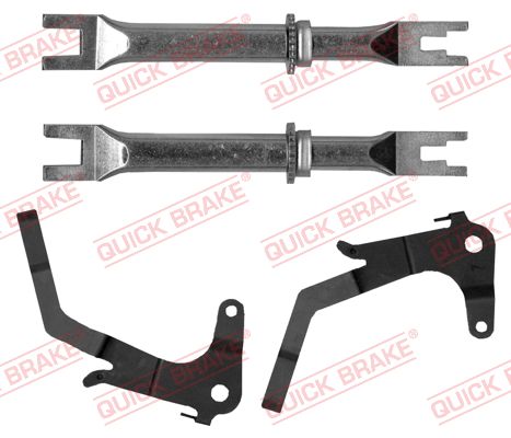 Adjuster Set, drum brake - 111 53 008 QUICK BRAKE